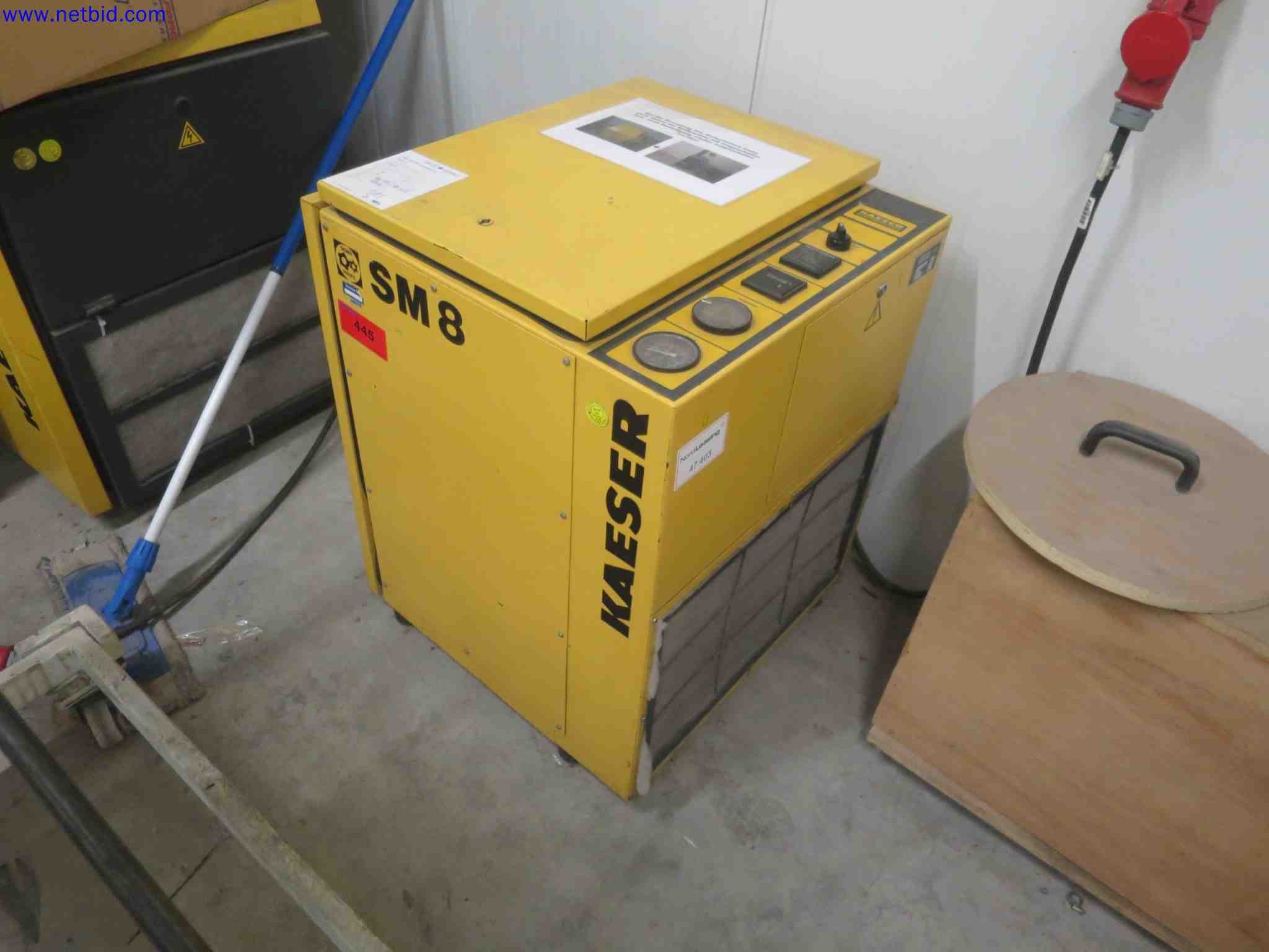 Schraubenkompressor Kaeser SM8